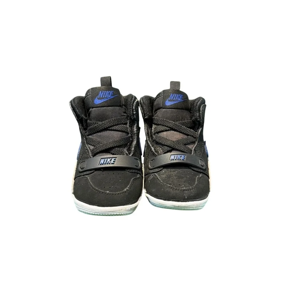 Jordan Legacy 312 Toddler Sneakers Black Blue Orange AT4055-048 Size‎ 4C